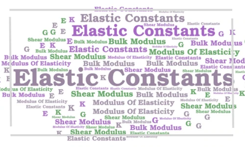 Elastic constants